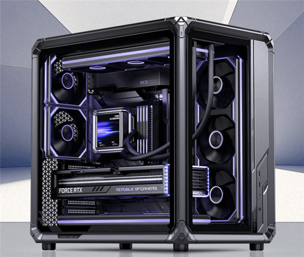 乔思伯X400 PRO铝制机箱首发1199元：铝合金框架 双透海景房设计