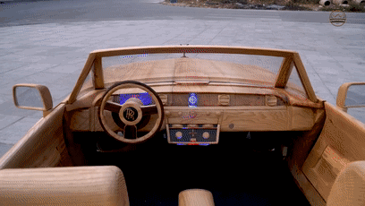 给孩子买豪车就差2个亿怎么办？用电锯做了一辆！