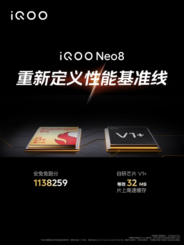 骁龙8+性能旗舰到手2299元!iQOO Neo8发布
