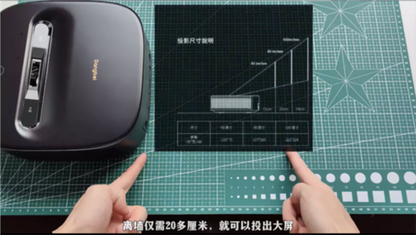 2023年618超短焦投影仪推荐：当贝U1亮彩出众 小户型首选！