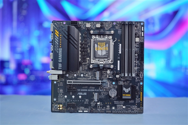 AM5电竞小钢炮!华硕TUF GAMING A620M-PLUS WIFI电竞特工主板图赏