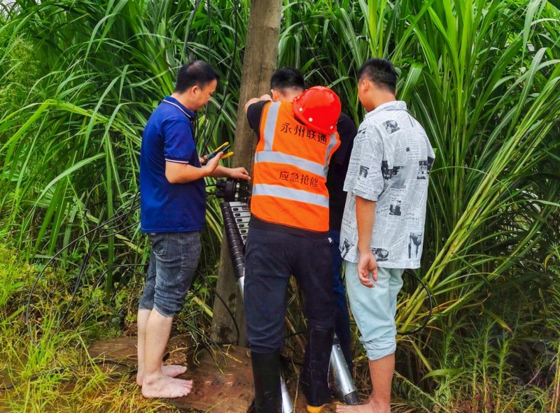 筑牢防汛通信“生命线” 永州市分公司全力保障网络畅通(图3)
